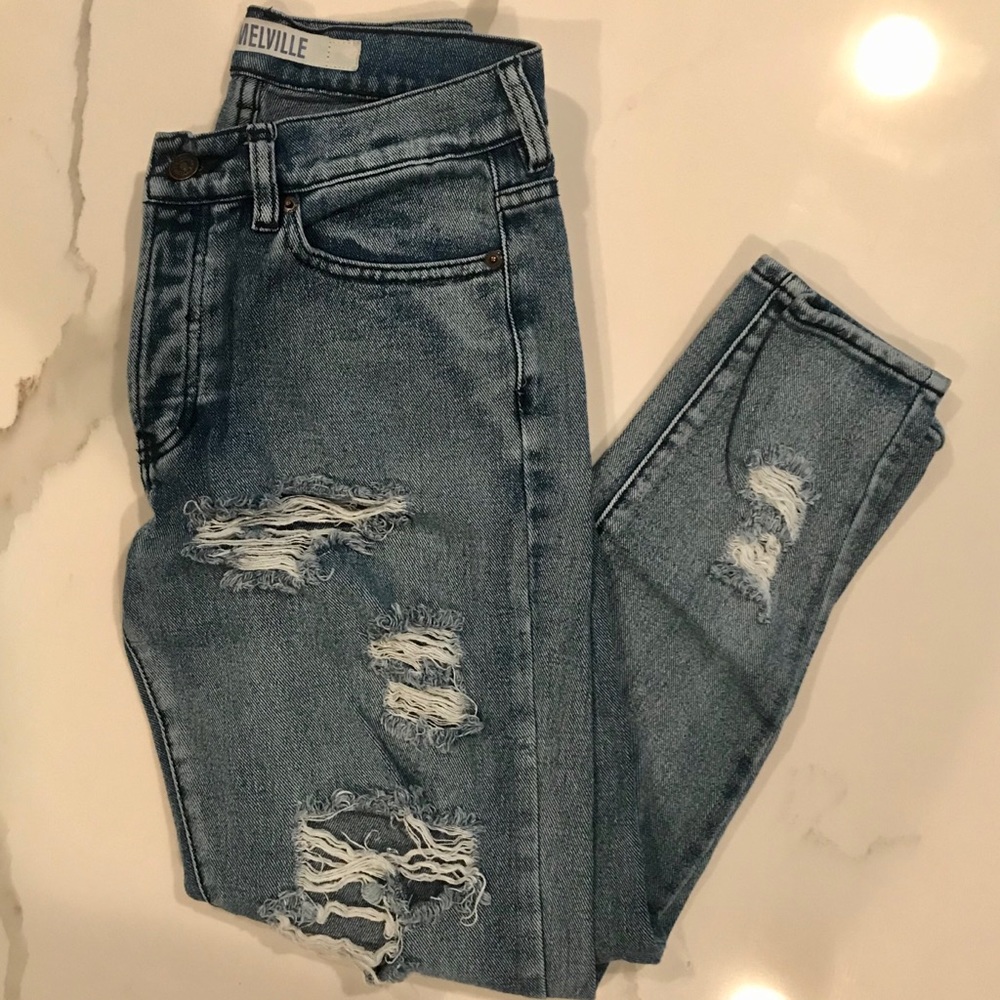 Brandy Melville Distressed Jeans